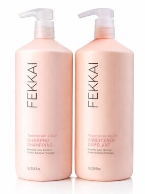 NEW! Fekkai Technician Color Shampoo & Conditioner Liters